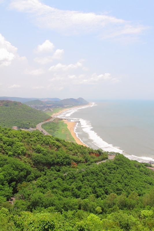 Vizag’s Beach Line from Kailashgiri! Be On The Road Live your
